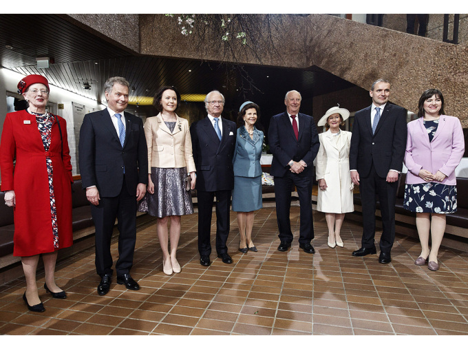 All the Nordic heads of state are taking part in the centenary celebration. Photo: Lehtikuva / Vesa Moilanen / Reuters / NTB scanpix 